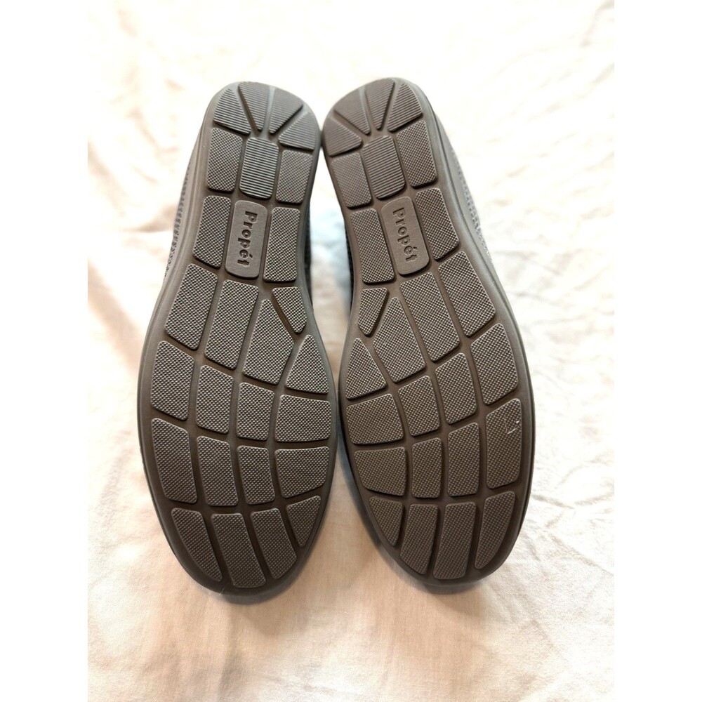 Propet Yen Womens Knit Shoe Size 8.5 Gray Casual Comfort Slip On Flat NWOB - Picture 6 of 7